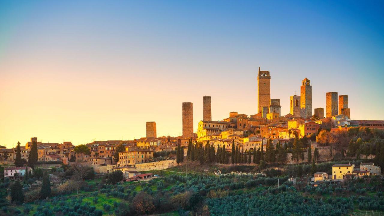 Grazioso Appartamento Della Toscana Poggibonsi Exteriör bild
